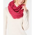 thumbnail image 1 of INC International Concepts Women’s Textured Infinity Scarves, Pink, 1 of 1