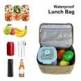 thumbnail image 5 of NOL Natural Organic Lifestyle Small Lunch Bag Mini Lunch Box Insulated Lunch Bag for Men/Women Leakproof Cooler Tote Bag Lightweight Nylon Waterproof Lunch Box For Work, Khaki, 5 of 8