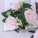 thumbnail image 5 of Xihbxyly Corona de Rosas con Velas, Aro de Flores de Seda con Hojas, Decoración Floral Amarilla, Elegante Centro de Mesa para Bodas y Fiestas de San Valentín, Compatible con La Mayoría de Velas, Tama, 5 of 6
