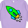 thumbnail image 3 of Inktastic Cute Green Rocket Toddler Sweatshirt, 3 of 4