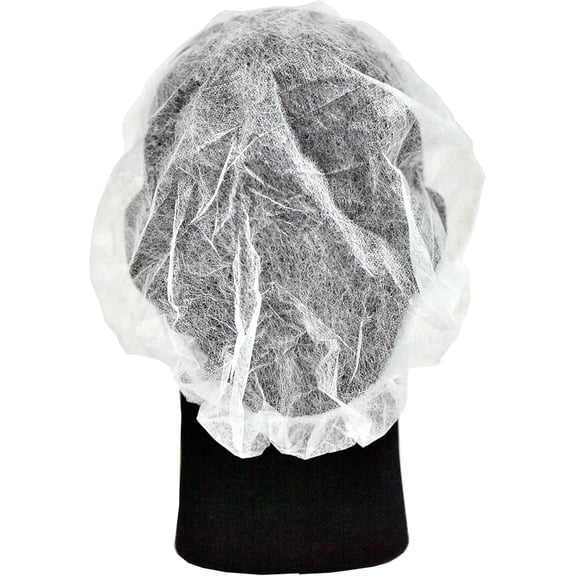Disposable Bouffant Caps, 500 Pack, Non-Woven Hair Nets for Medical, Food Service, Labs and Hospitals, White