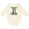 thumbnail image 3 of Inktastic Future Carpenter Builder Like Daddy Boys Long Sleeve Baby Bodysuit, 3 of 5