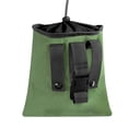 thumbnail image 1 of Outdoor Waist Hanging Foraging Bag One-Hand Snap Button Expandable Drawstring Secure Closure Compact Foldable Organizer For Garden Fruit Picking Camping Hiking Hunting Travel Storage, 1 of 2