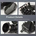 thumbnail image 4 of 2pcs Driver Passenger Side Air Cleaner Intake Hose For Fx35 2009-2012 16576-1cb0a, 4 of 5