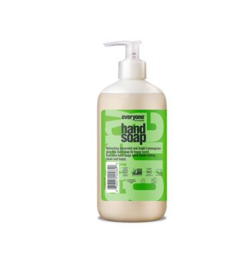 Everyone Spearmint & Lemongrass Hand Soap, 12.75 oz (Pack of 3)