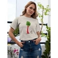 thumbnail image 2 of Nature's Strong Arm T-Shirt Women -Muzaffar Yulchiboev Designs, Female XX-Large, 2 of 4