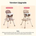 thumbnail image 3 of HARPPA Baby High Chair, 8 in 1 Convertible Highchair for Babies & Toddlers, Khaki, 3 of 11
