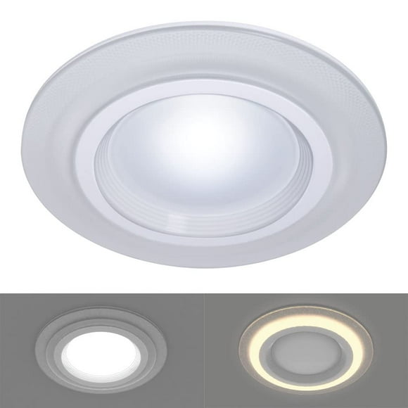 HALO 6 inch Recessed LED Canless Downlight with Night Light, 1000 Lumens, Selectable 2700K, 3000K, 3500K, 4000K, 5000K CCT