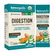 BareOrganics Digestive Health Blend Superfood Mix Enhancer Packets, 5 Ct