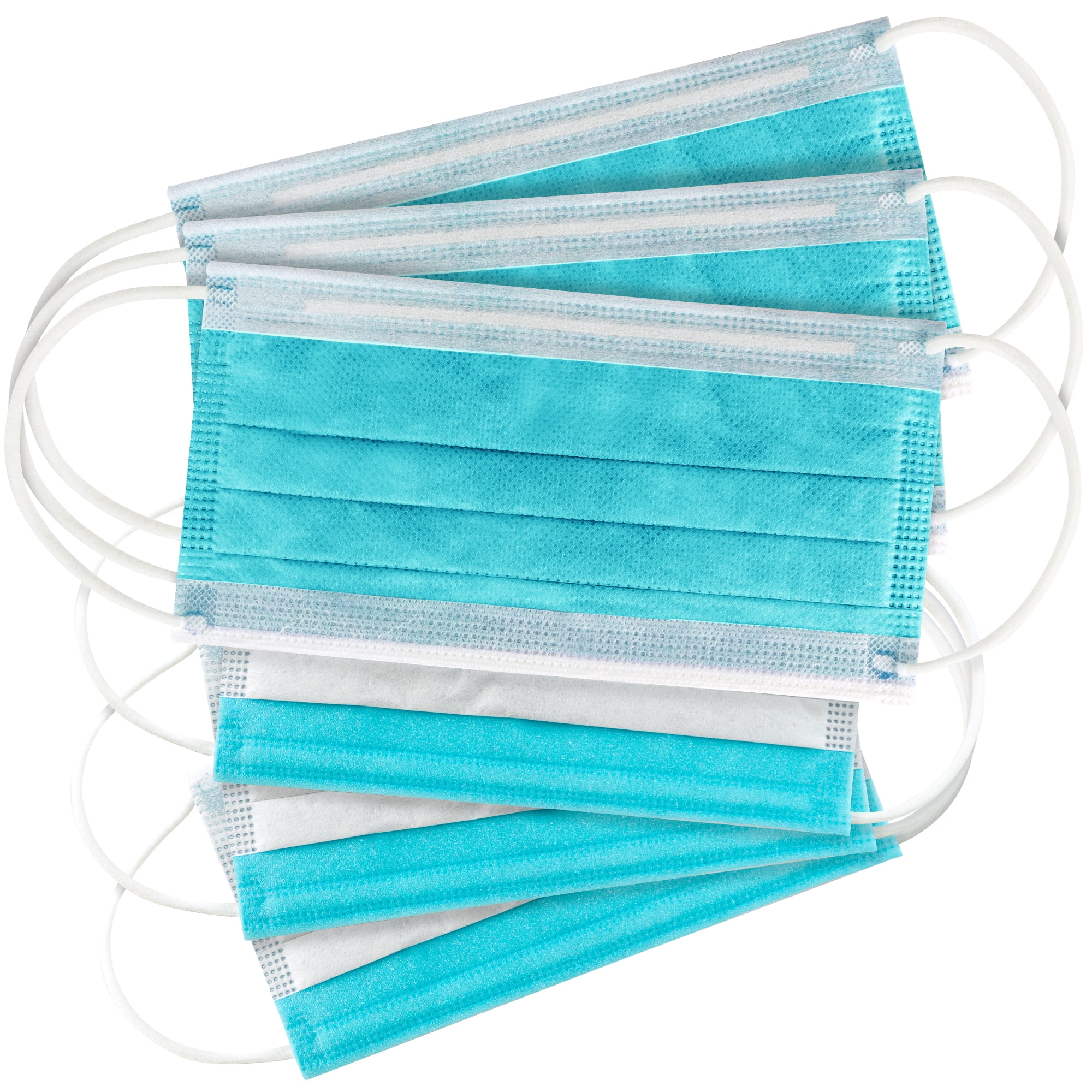 HALYARD FLUIDSHIELD Level 3 Disposable Face Mask With Earloops, 47569 (Case of 500)