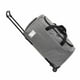 thumbnail image 2 of Maleta de viaje con ruedas, tipo duffel, ideal para camping, con asa extensible. Gris, 2 of 9