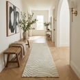 thumbnail image 1 of Rug Branch Casa Abstract Indoor Area Rug, Beige Cream, Modern - Living Room, Bedroom, Dining Room, and Kitchen, 1 of 5