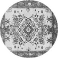 thumbnail image 1 of Ahgly Company Indoor Round Medallion Gray Traditional Area Rugs, 6' Round, 1 of 1