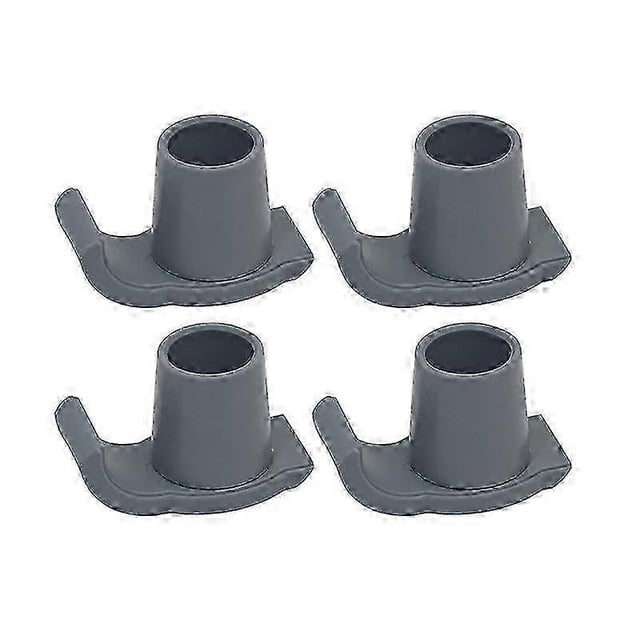Elderly Walker Rubber Foot Pads, 4PCS Walker Sled Foot Pads Inner Diameter 28mm