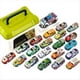 thumbnail image 1 of 21 Piezas de Coches de Juguete con Caja de Almacenamiento, VehíCulos Impulsados por FriccióN de Empuje y TraccióN para NiñOs de 3 4 5 6 7 AñOs, 1 of 6