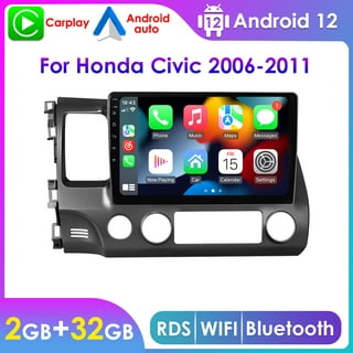 For Honda Civic Hatchback 2006-2011 Android 12 Car Radio Multimedia Video  Navigation 2 Din Stereo DVD Head Unit Speaker Carplay