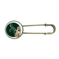 thumbnail image 1 of Feline Tigers Fierce Patterns Retro Metal Brooch Pin Clip Jewelry, 1 of 3