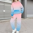 thumbnail image 2 of Nskgu Hoodie Sweatsuit Set for Boys Girls 2 Piece Hooded Sweatshirt Jogger Sweatpants Tracksuit Kids Athletic Tie Dye Outfits, 2 of 6