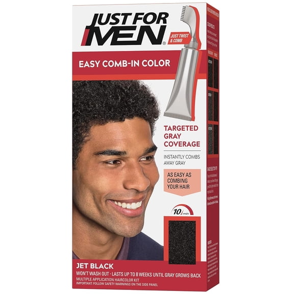 Just For Men Autostop Hair Color, Jet Black - 1 Kit