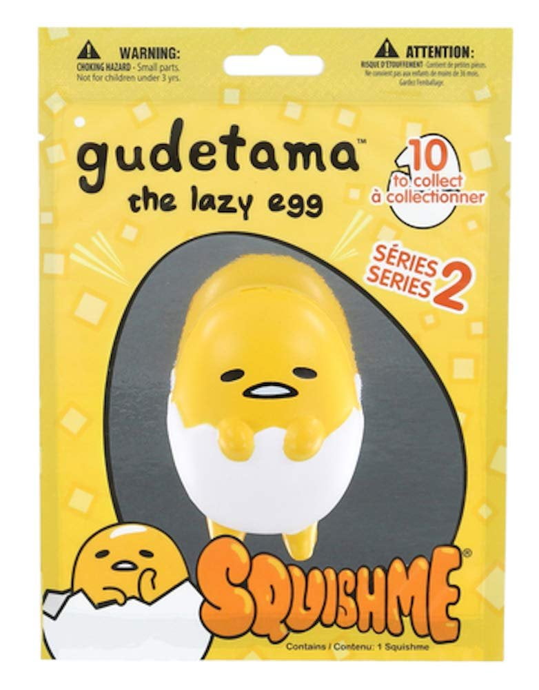Gudetama The Lazy Egg Sanrio Squishme OR Tomy Dangler Bundles! 