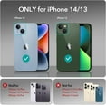 thumbnail image 2 of Pour iPhone 16 Pro Max Étui, Compatible avec MagSafe, Protection Antichoc de Qualité Militaire, Étui Magnétique pour iPhone 16 Pro Max, Étui Hybride Classique (HaloLock), Transparent, 2 of 5