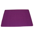 thumbnail image 1 of Molde de silicona de 140 cavidades, mini molde redondo para galletas de caramelo, alfombrilla para hornear para barbacoa, olla, almohadilla para alimentos, utensilios para hornear, morado oscuro kenally HA003688-04, 1 of 7