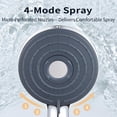 thumbnail image 2 of ETANPE Handheld Shower Head Set with Hose & Bracket High Pressure Water Saving Rain Showerhead for Bathroom RV & Apartment Use Matte Finish & Spa Experience, 2 of 7