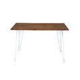 thumbnail image 4 of Mesa de Comedor Rectangular TOP LIVING Café y Blanca, 4 of 4