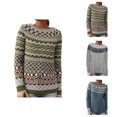 thumbnail image 1 of Chandails pour Femmes 2025 Hiver Tendance Décontracté Ample à Manches Longues Tricoté Chandail Haut, 1 of 5
