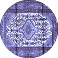 thumbnail image 1 of Ahgly Company Indoor Round Persian Blue Traditional Area Rugs, 8' Round, 1 of 4
