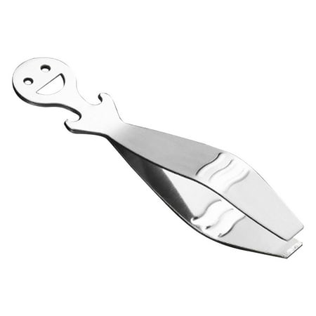

Peitten Fish Bone Tweezers Fish Bone Remover Tool with Non-slip Grip Kitchen Hair Tong Corrugated Design Save Space for Removing & Scales responsible