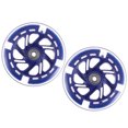 thumbnail image 1 of EeaseCA 2 Pcs Roues Lumineuses pour Trottinette Haute Élasticité Roulement en PU Résistant à l'Usure, 1 of 7