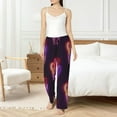 thumbnail image 5 of Pajama Pants Women, Light Bulb Pattern balloon Sweatpants Soft Sleep Lounge Pants, Casual PJ Bottoms Pants with Pockets, 5 of 5