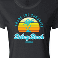 thumbnail image 4 of Inktastic Summer Enjoy the Sunshine Delray Beach Florida in Blue Women's T-Shirt, 4 of 5