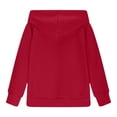 thumbnail image 6 of Towmus Hoodies for Girls 2025 Fall Trendy Plus Size Hooded Sweatshirt Athletic Jacket Lightweight Workout Sweatshirts Coats 1-14 Years, 6 of 8