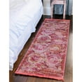 thumbnail image 1 of Unique Loom 3140168 2 Pi 7 Po x 10 Pi Baracoa Coureur Tapis&44; Rose, 1 of 1