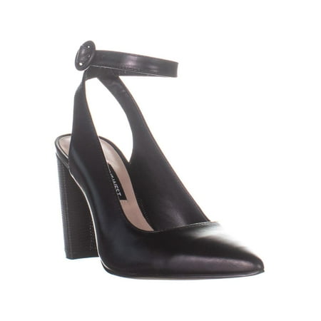 Womens Nine West Mokosh Ankle Strap Sandals, Black