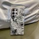 thumbnail image 4 of Funda de teléfono YOUWUMA para Samsung Galaxy S24 Ultra Black Flower, 4 of 6