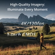 DJI Osmo Pocket 3 Creator Combo, 4K/120fps Video 3-Axis Stabilization, Handheld Vlogging Camera with Rotatable Touchscreen and DJI Mic 2 (CP.OS.00000302.01) + 64GB Memory Card + Camera Bag + More