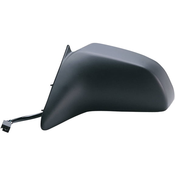 61502F - Fit System Driver Side Mirror for 88-94 Ford Tempo 4 door Driver Side, Mercury Topaz 4 door, black, non-foldaway, Power