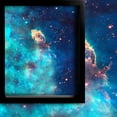 thumbnail image 2 of 3S Brother's Cloud Atlas Galaxy Theme Room Darkering Curtains Space-X Universe Outer Space Stars Print Pattern Window Drapes for Kids Room Single Panel - Made in Turkey (52"Wx95"L), 2 of 6