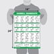thumbnail image 3 of QUICKFIT Juego de pósteres de ejercicios con mancuernas y barra – Juego de 2 gráficos laminados – Rutina de ejercicios con mancuernas y entrenamientos con barra (18.0 x 27.1 in), 3 of 5