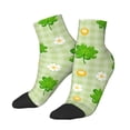 thumbnail image 2 of Bingfone St Patrick'S Day11 Design Patterned Men'S Women'S Casual Cotton Socks, 2 of 9