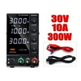 thumbnail image 2 of 30v 10a Laboratory Power Supply Adjustable Switching Dc Power Supply Voltage Regulator Variable Bench Source Power ,Voltage Consistency, 2 of 7