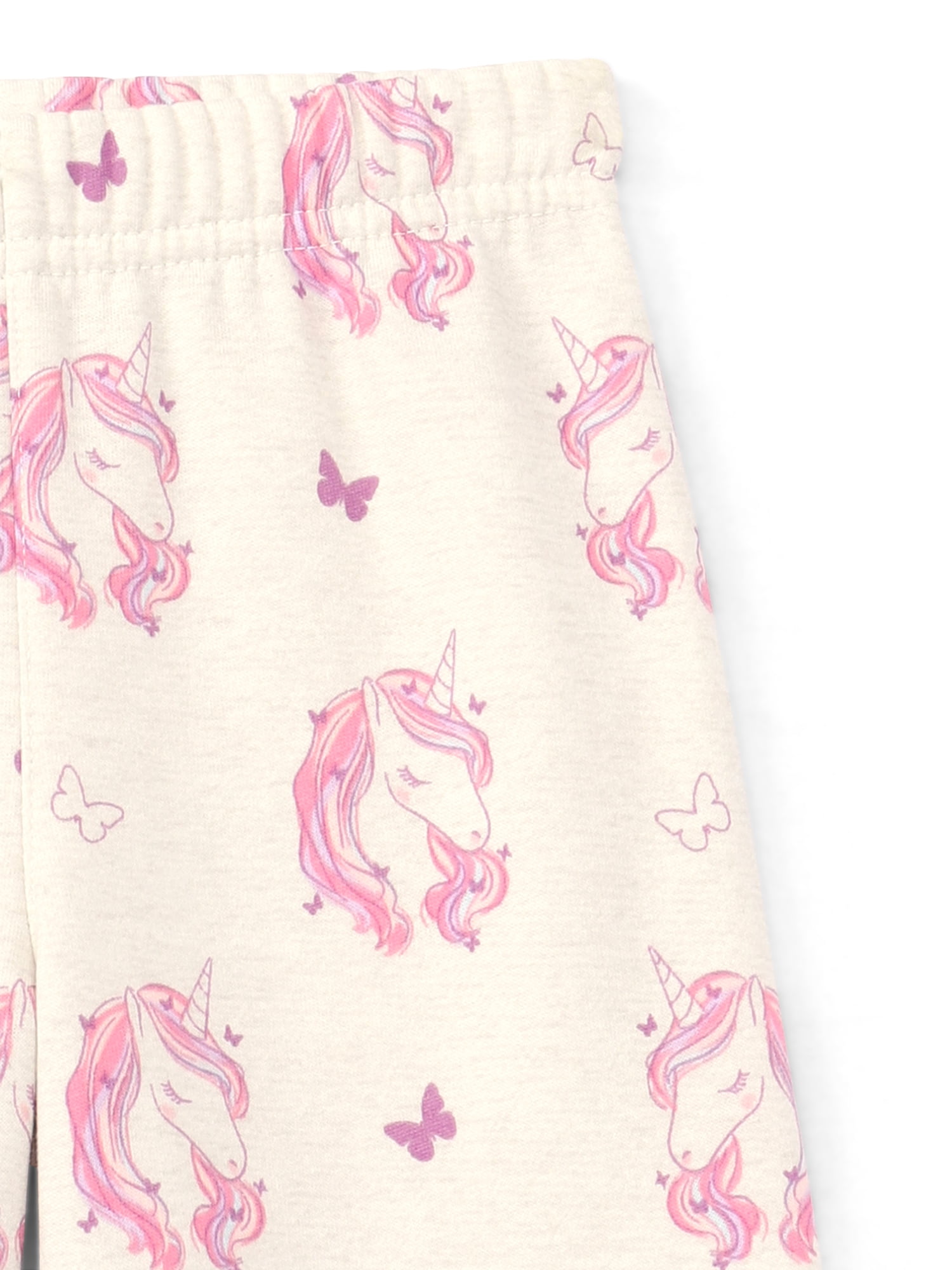 Garanimals Toddler Girl Fleece Straight Leg Pants, Sizes 2T-5T