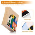 thumbnail image 5 of Yayeee Napkin Holder for Table Kitchen Paper Tissue Organization, Abstract Plants, 5 of 8