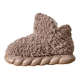 thumbnail image 2 of Zapatillas Altas De Invierno Para El Hogar, Zapatillas De Felpa Para Niñas Y Niños De 42 A 43, Color Marrón, 2 of 8