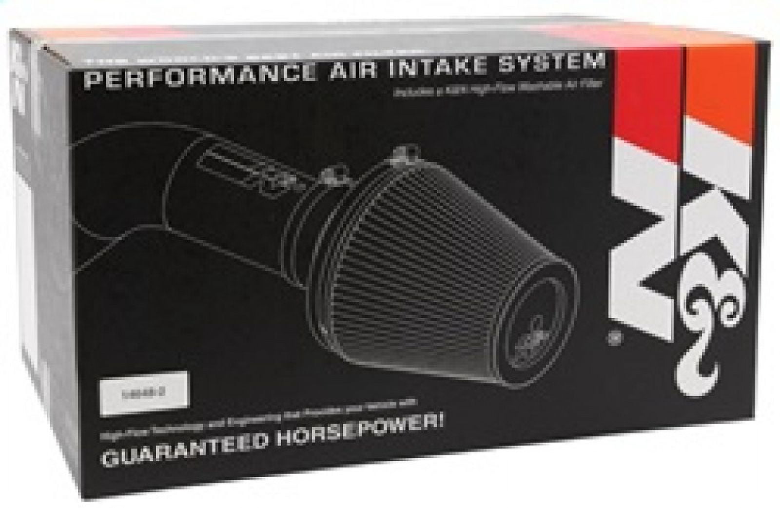 K&N Performance Cold Air Intake System: Easy Installation, Engineered to Maximize Airflow, Boost Horsepower & Torque, 77-2583KS