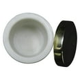 thumbnail image 2 of Banswara Jar Marble with Brass Lid-Color:White,Style:Modern Chic, 2 of 3