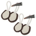 thumbnail image 5 of HONMEET 2 Pairs Horn Buttons For Coats And Jackets Fastening For Outerwear Multi, 5 of 8